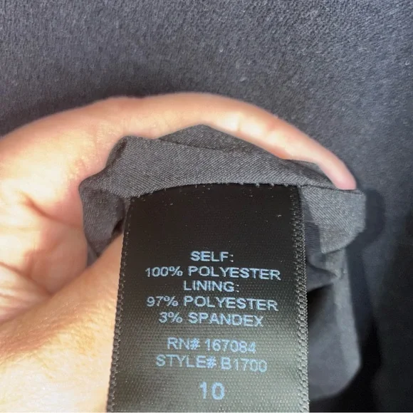 Tuckernuck Pomander Place Leah Cape Dress in Black Size 10 - Picture 9 of 9